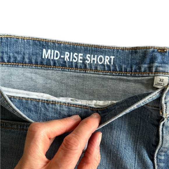 J. Crew Mid-rise Denim Short In Squash Wash nwot - Picture 8 of 10